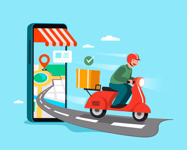Grocery delivery driver